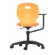 Arc Swivel Wipe Clean Personal Workspace College Chair 